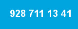 928 711 13 41 928 711 13 41
